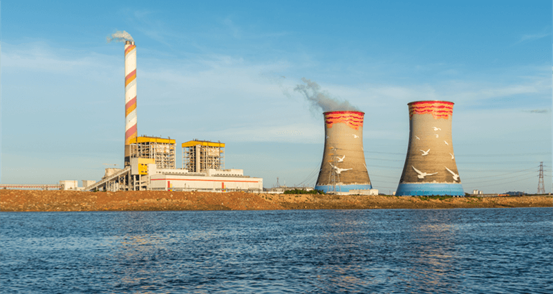 （圖：電廠脫硫系統(tǒng)）